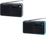 Sunstech RPD32SL Radio Portátil Digital Negro y Plateada